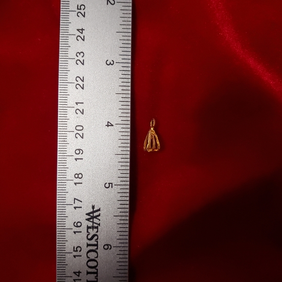 14k Solid Gold Pendant (Pendant Bail) - Picture 3 of 6